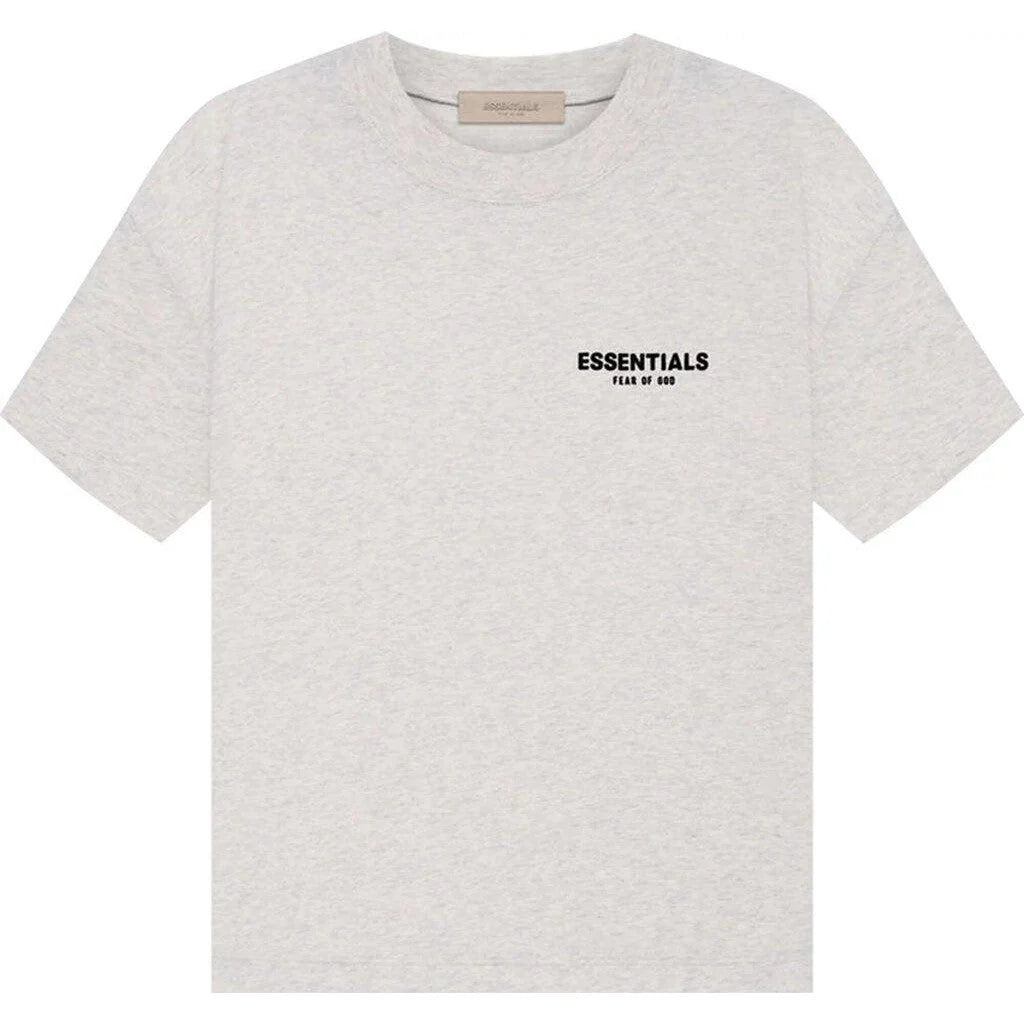 Fear of God Essentials T Shirt 'Light Oatmeal'