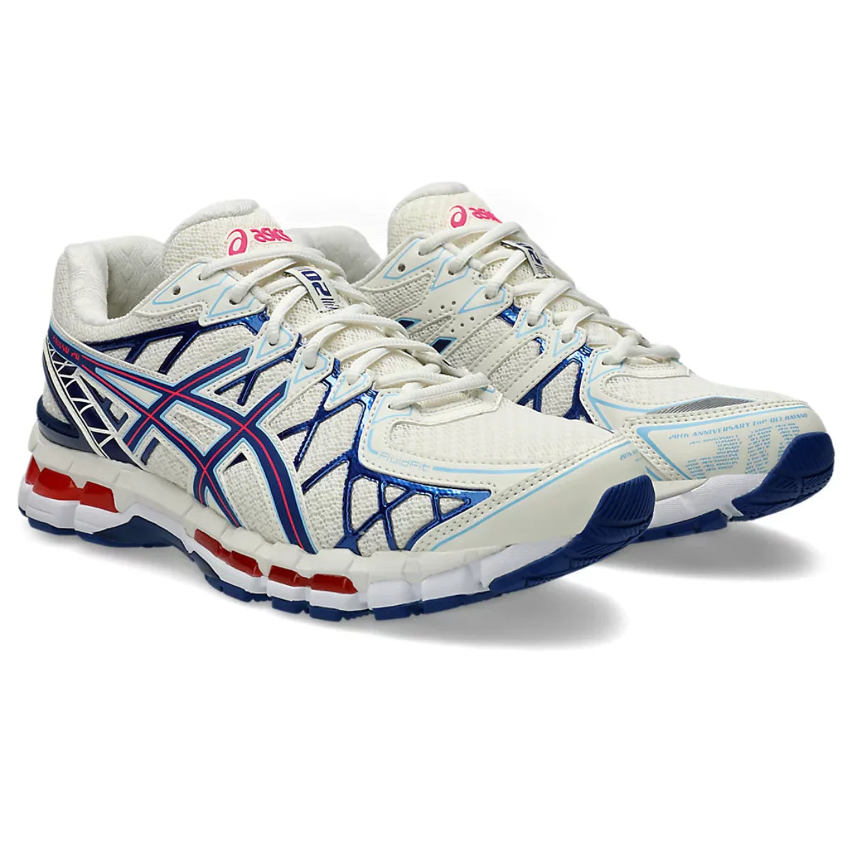 Asics Gel Kayano 20 (Cream/Deep Marine)