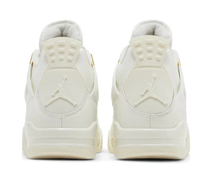Women's Nike Air Jordan 4 Retro (Metallic Gold)